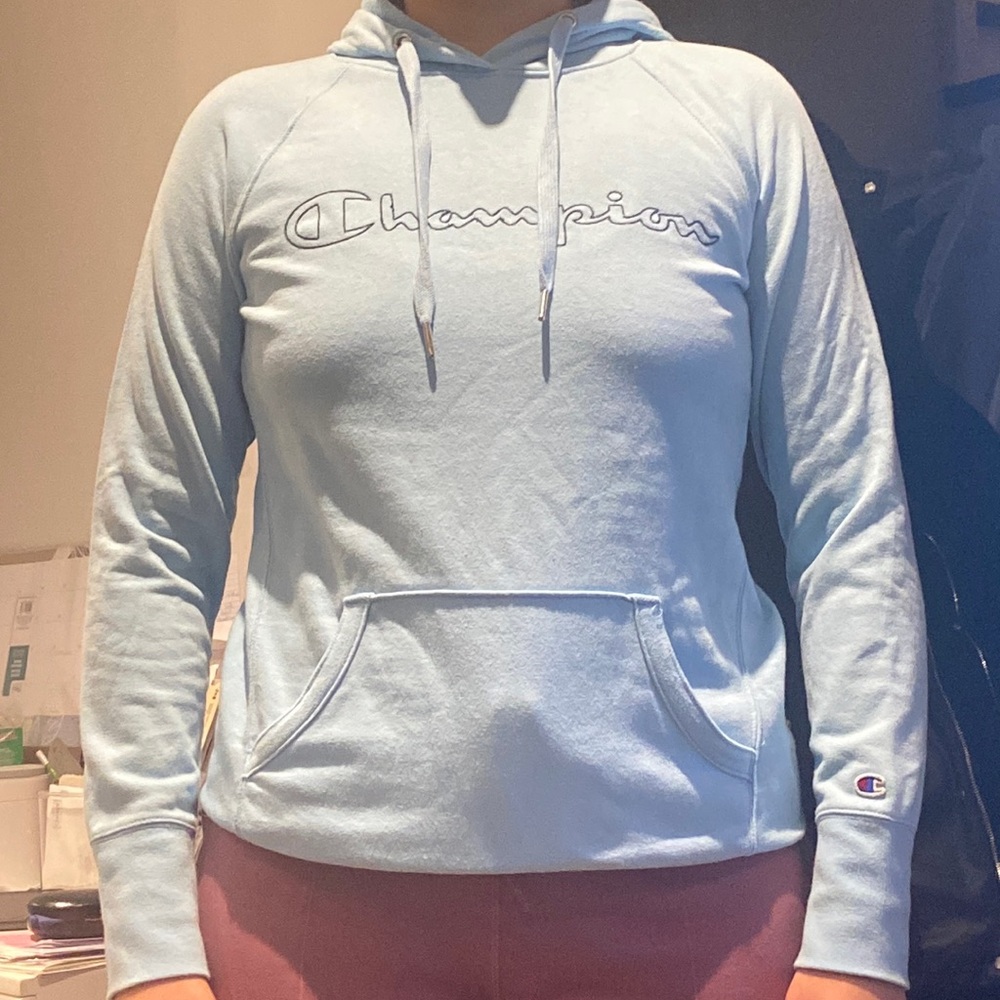 Champion hoodie in size small